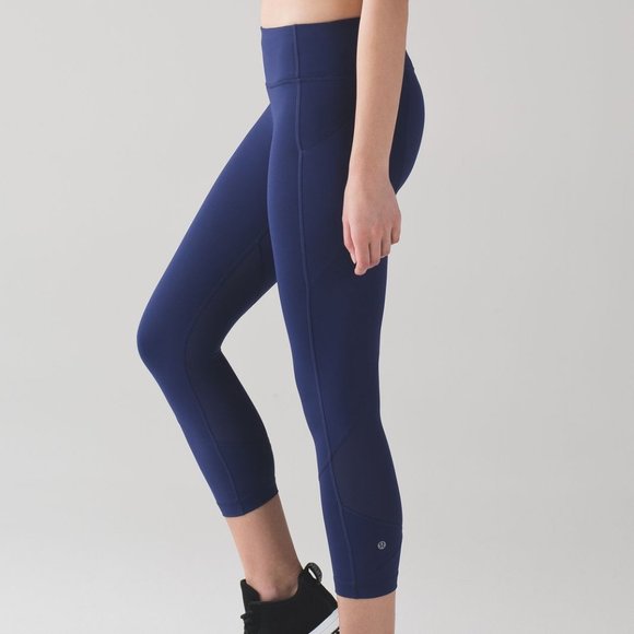 🍋 LULULEMON Pace Rival Crop 22" - Picture 1 of 10